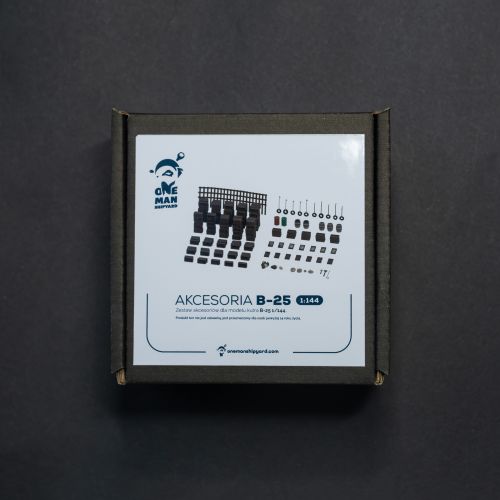 Zestaw akcesoriów dla kutrów B-25 1/144