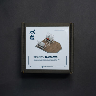 Zestaw tratw pneumatycznych dla kutrów B-25 1/144