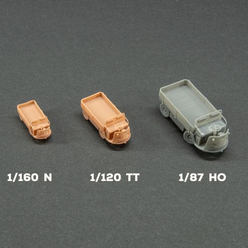 Stal-258 Wózek Akumulatorowy – Dual combo (Mikroskale) 1/120 TT, 1/144, 1/160